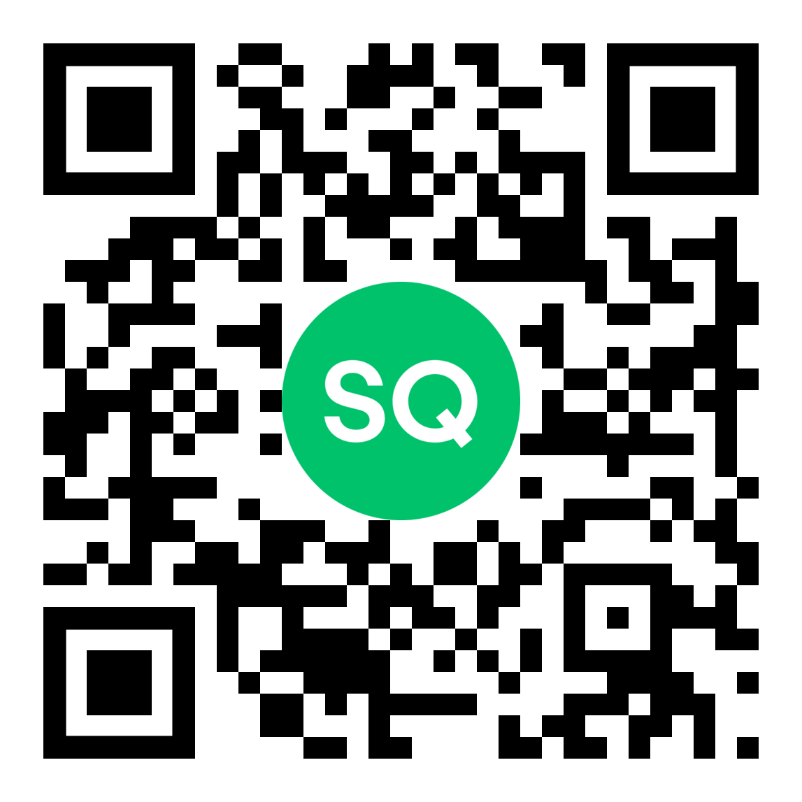 Código QR de la comida